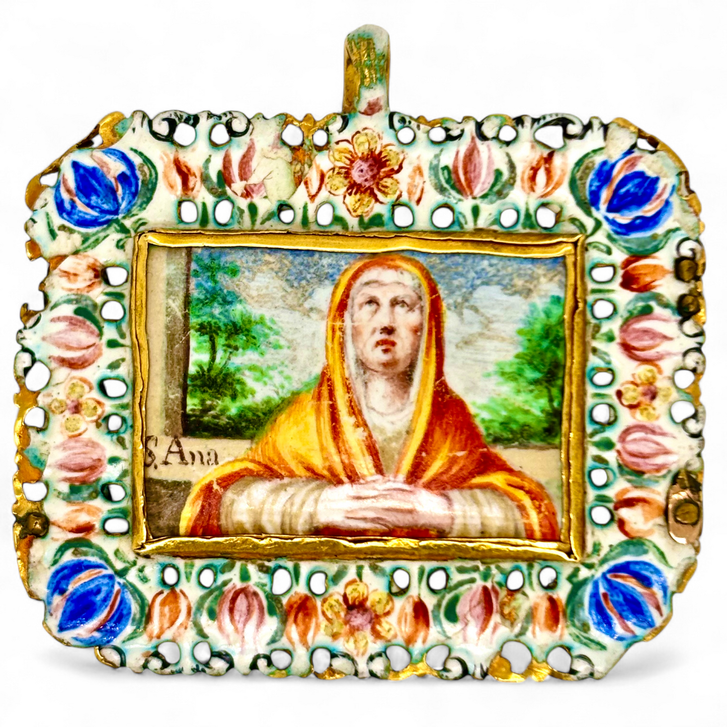 Enamelled Pendant