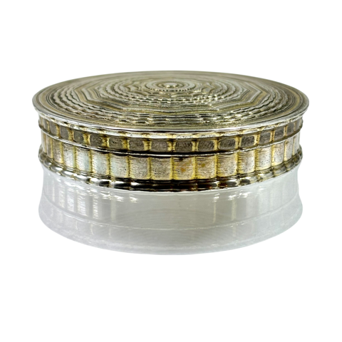 Seventeenth century silver tobacco box