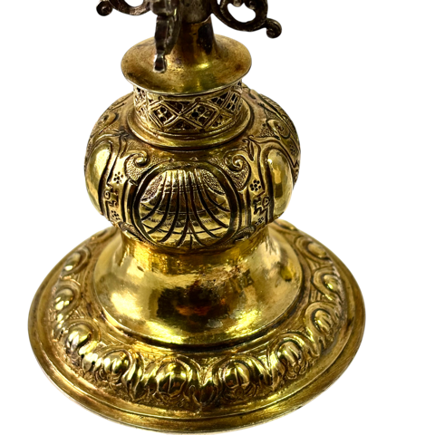 1600 silver gilt coconut cup