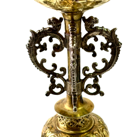 1600 silver gilt coconut cup