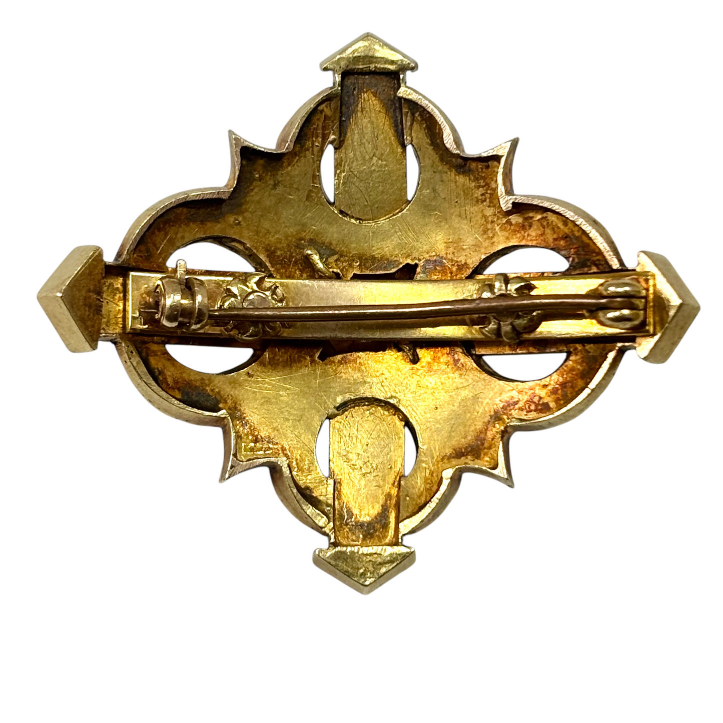 Turquoise brooch