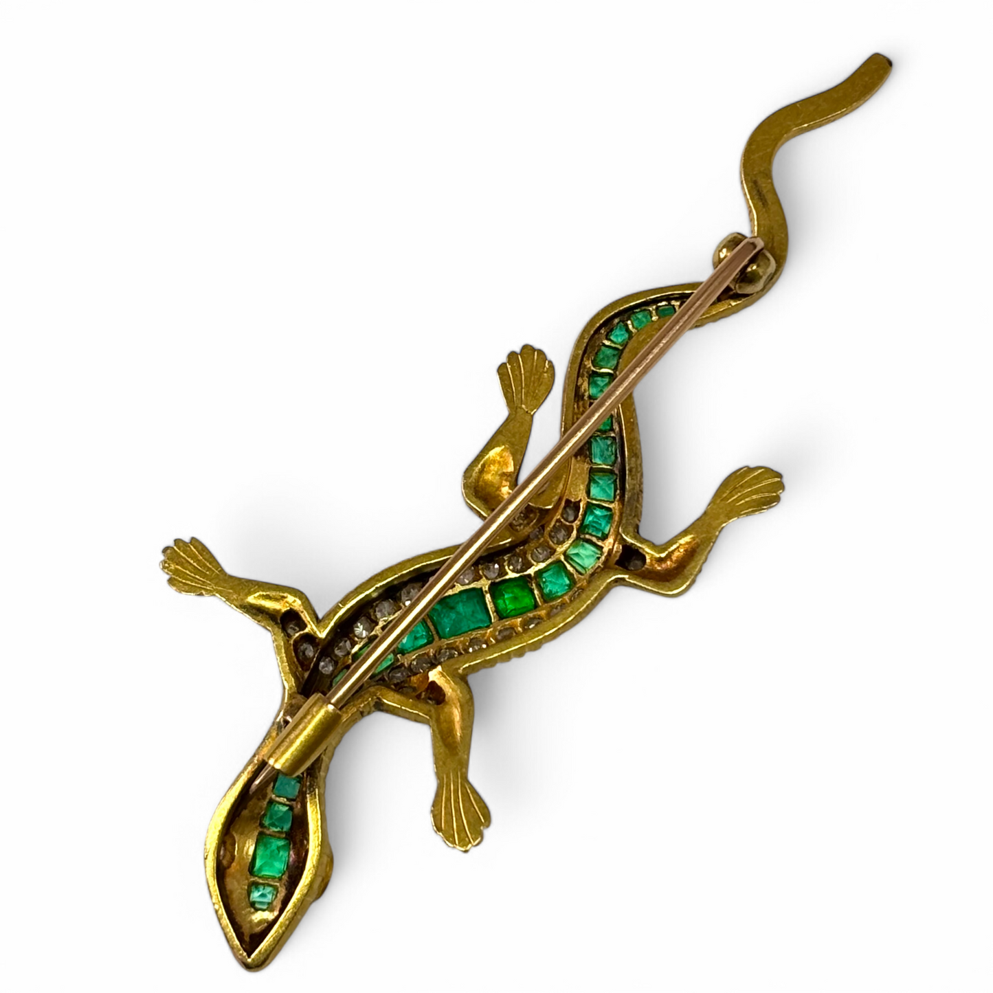 Lizard brooch
