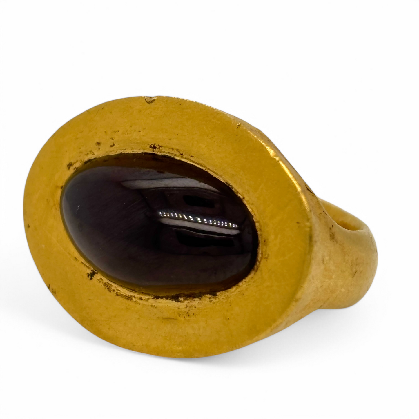 Heavy Hellenistic gold ring