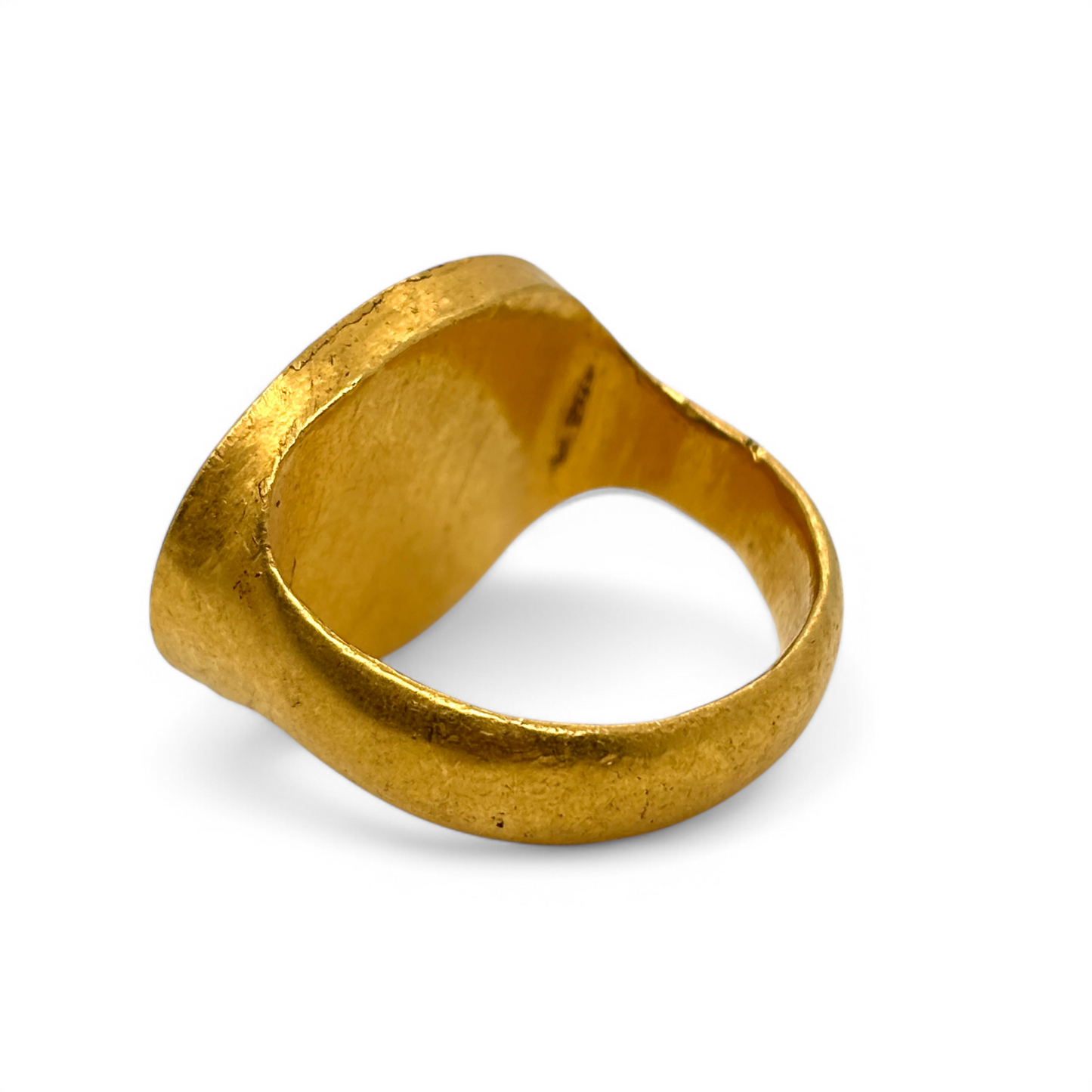 Heavy Hellenistic gold ring