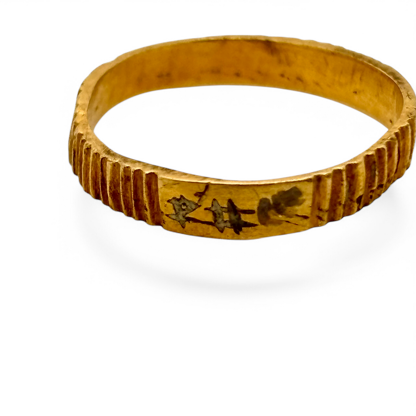 Medieval gold ring