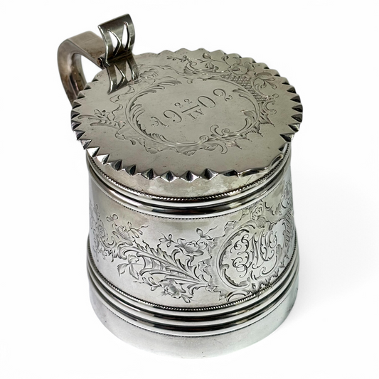 Russian silver tankard