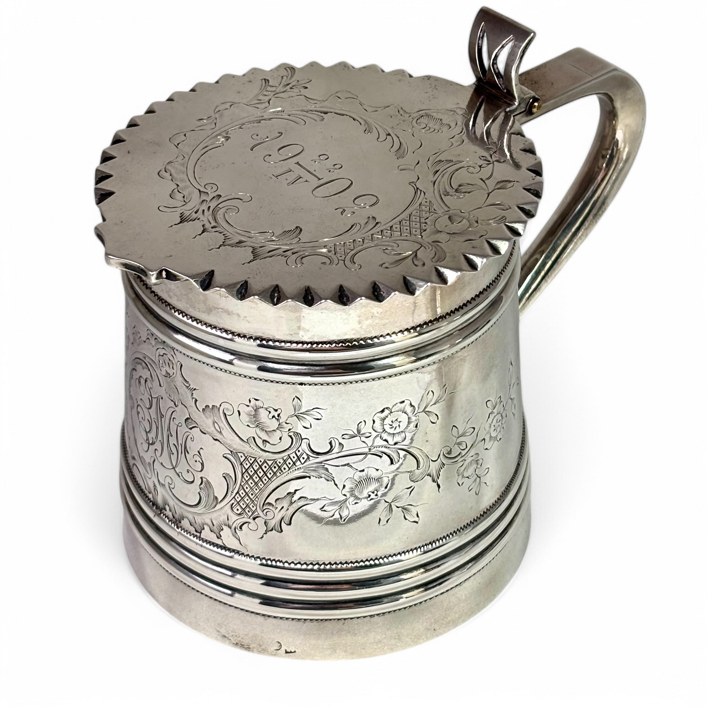 Russian silver tankard