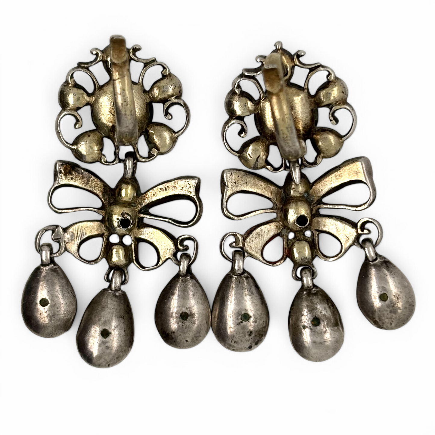 Ruby earrings