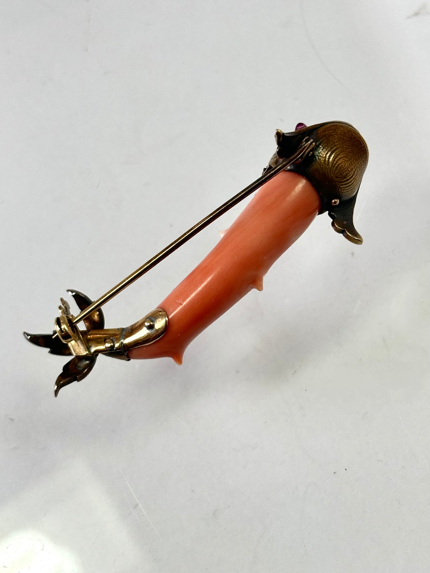 Dolphin brooch