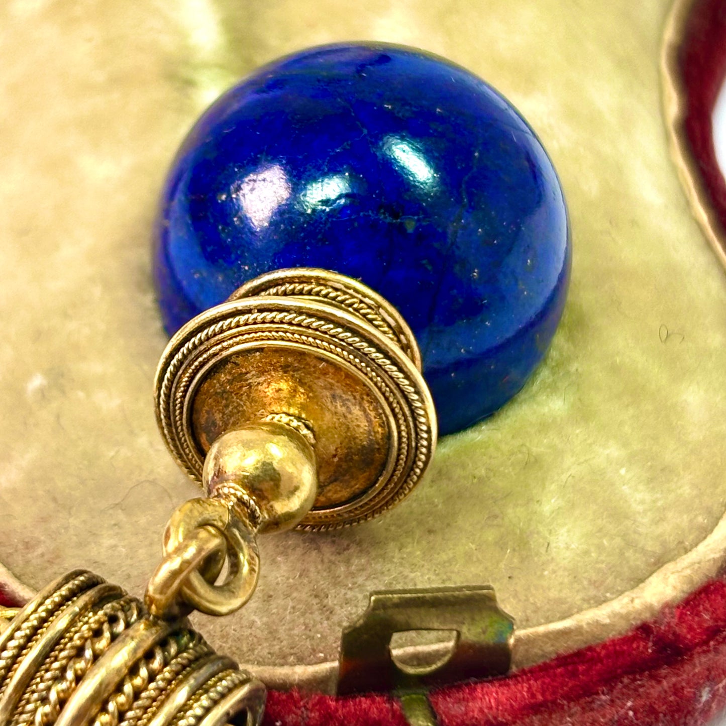 Lapis bracelet