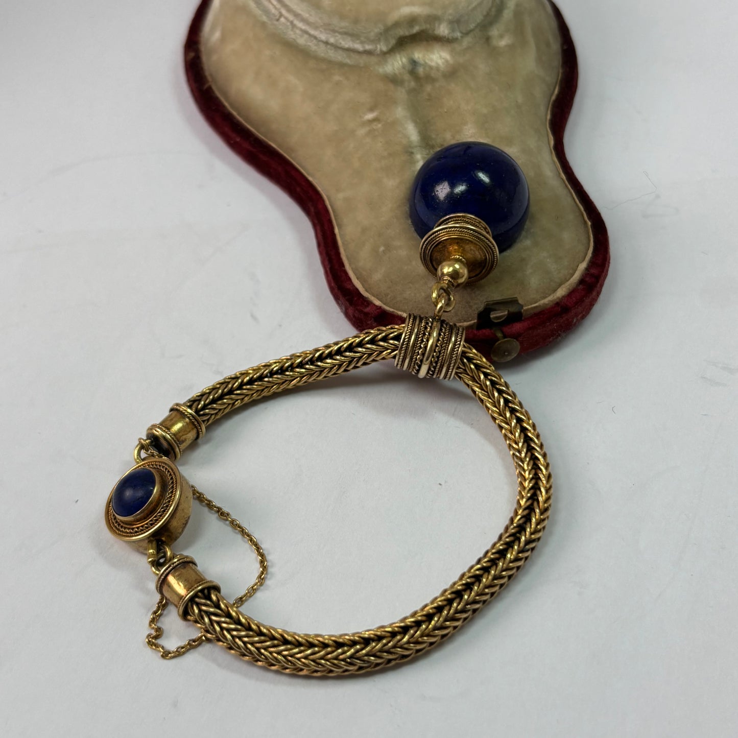 Lapis bracelet