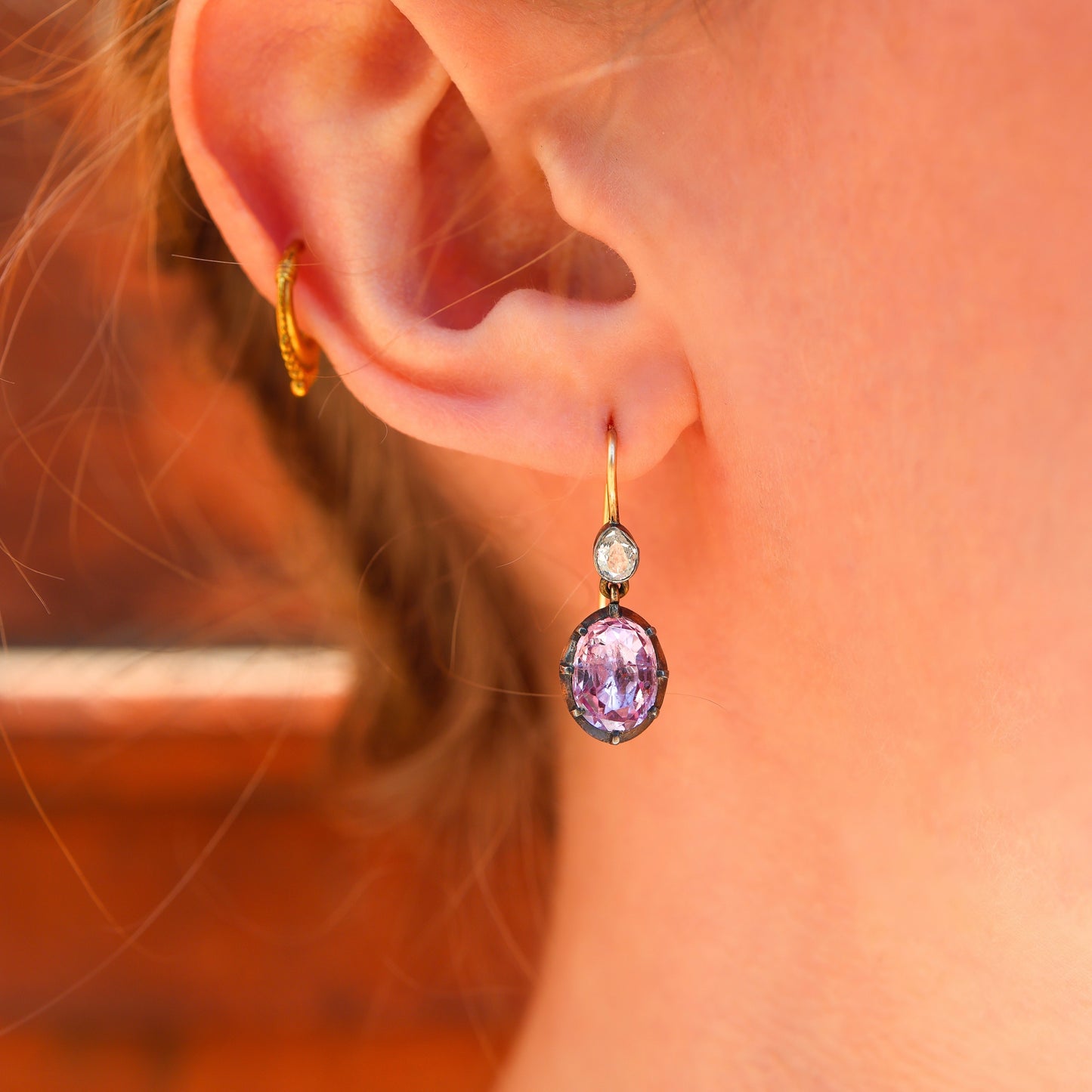 Topaz earrings
