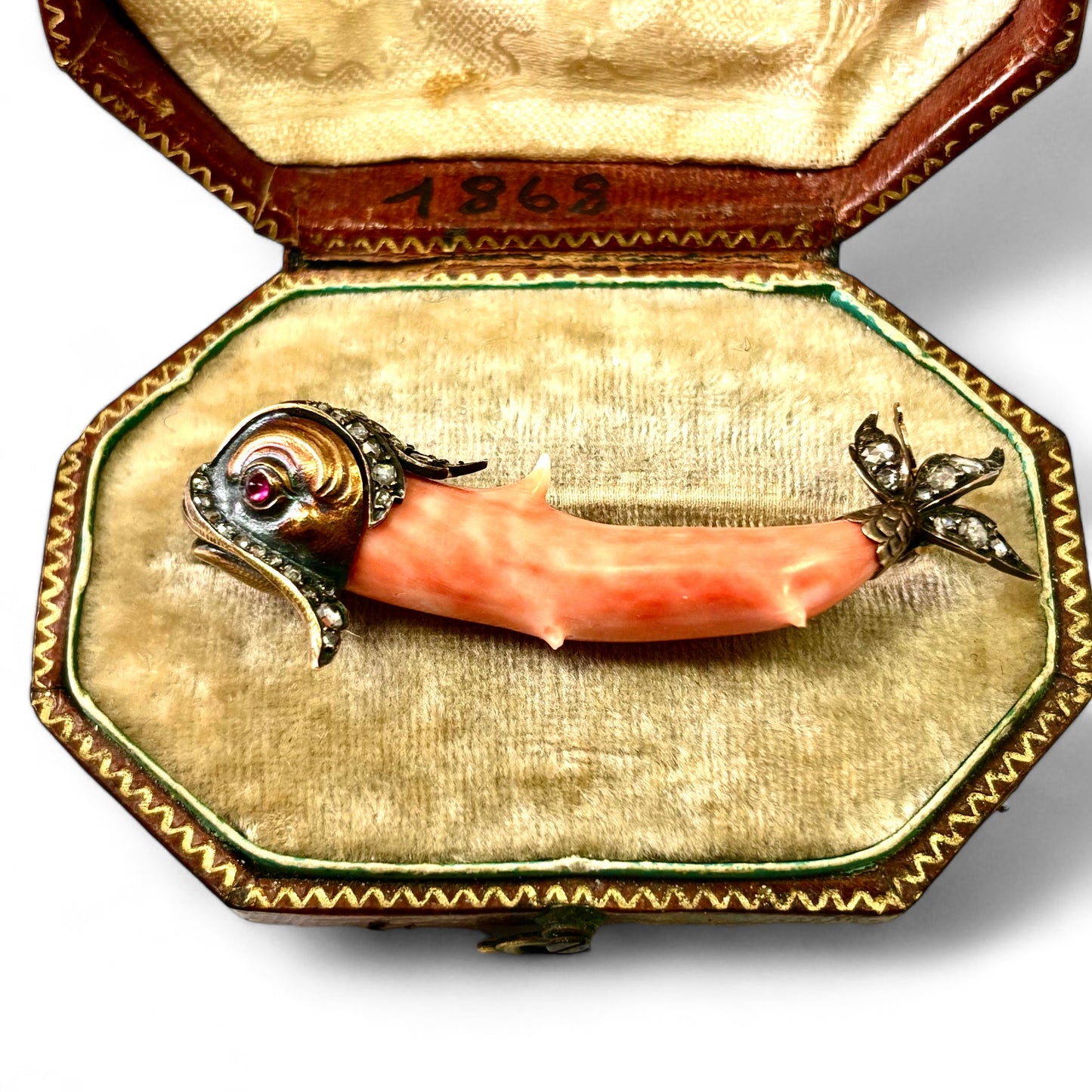 Dolphin brooch