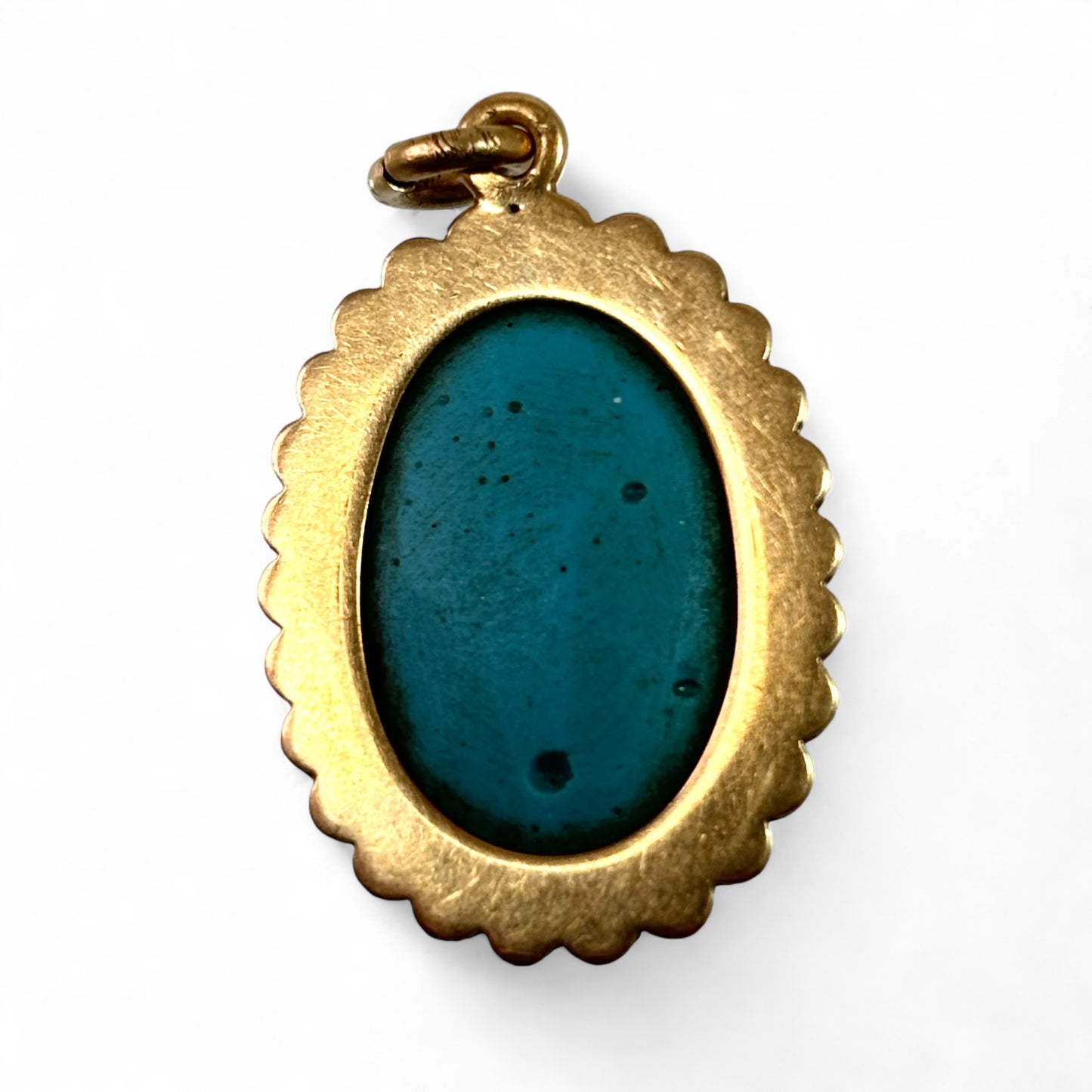 Ancient Roman glass cameo pendant