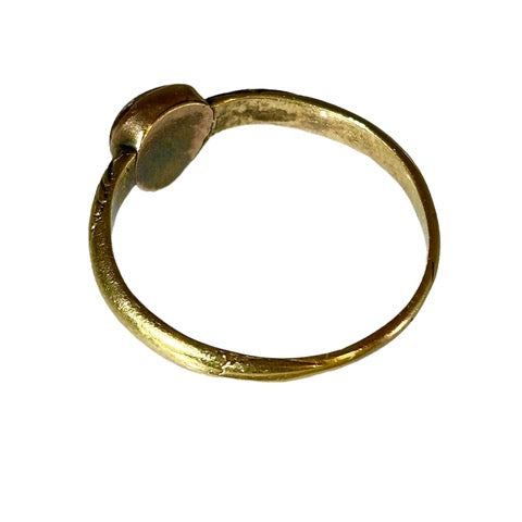 Ruby heart ring