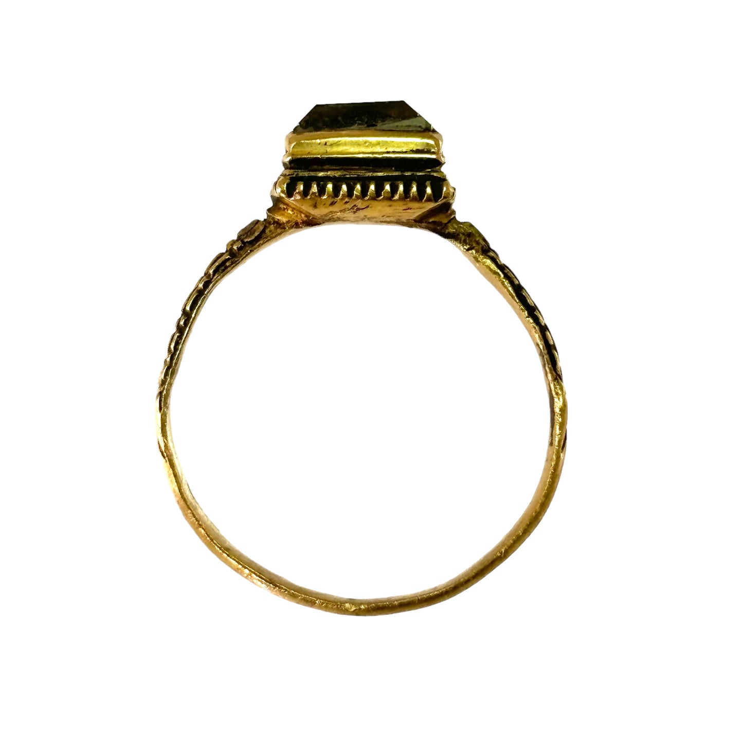 Rock crystal ring