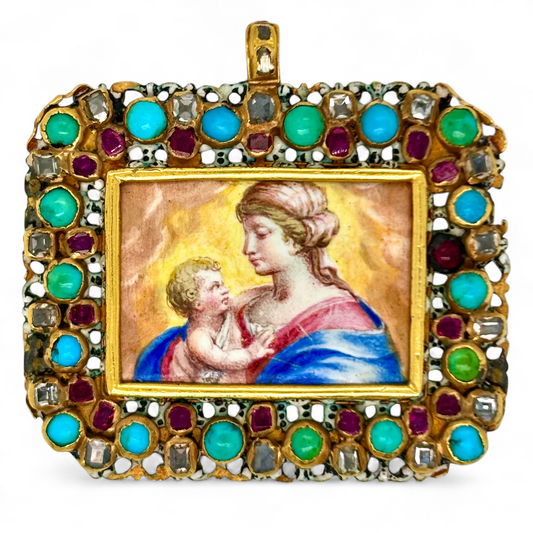 Enamelled Pendant