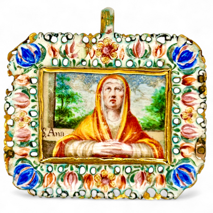 Enamelled Pendant