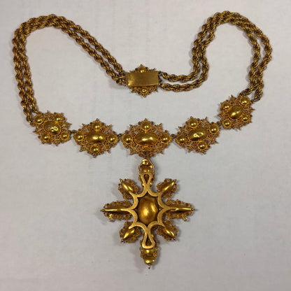 Topaz necklace