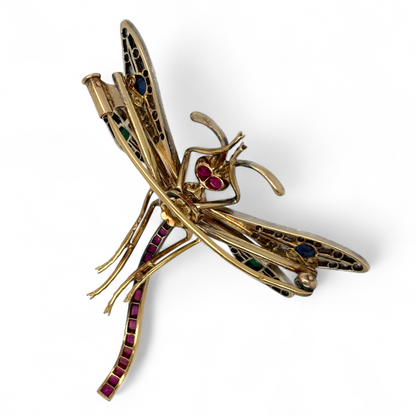 Dragonfly brooch
