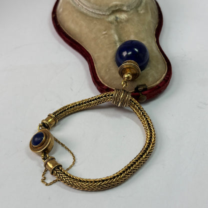 Lapis bracelet