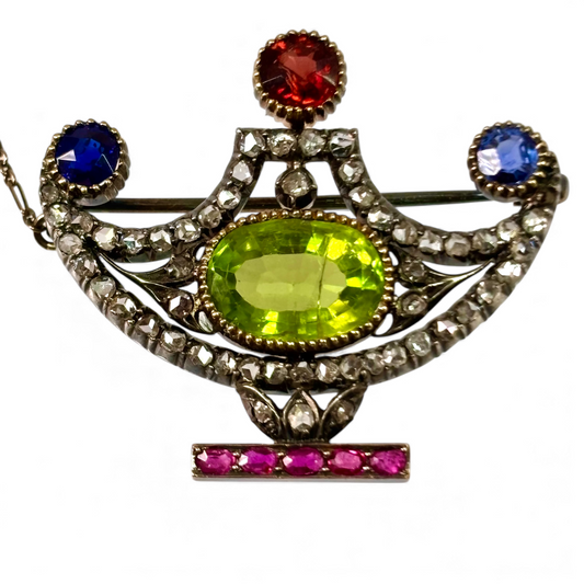 Urn brooch