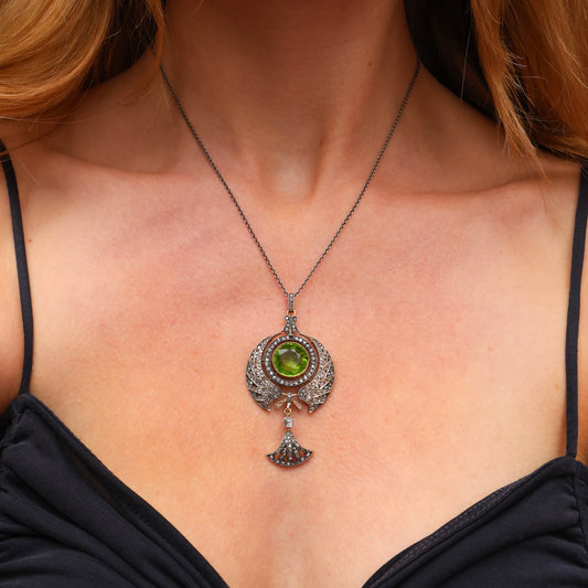 Egyptian revival pendant