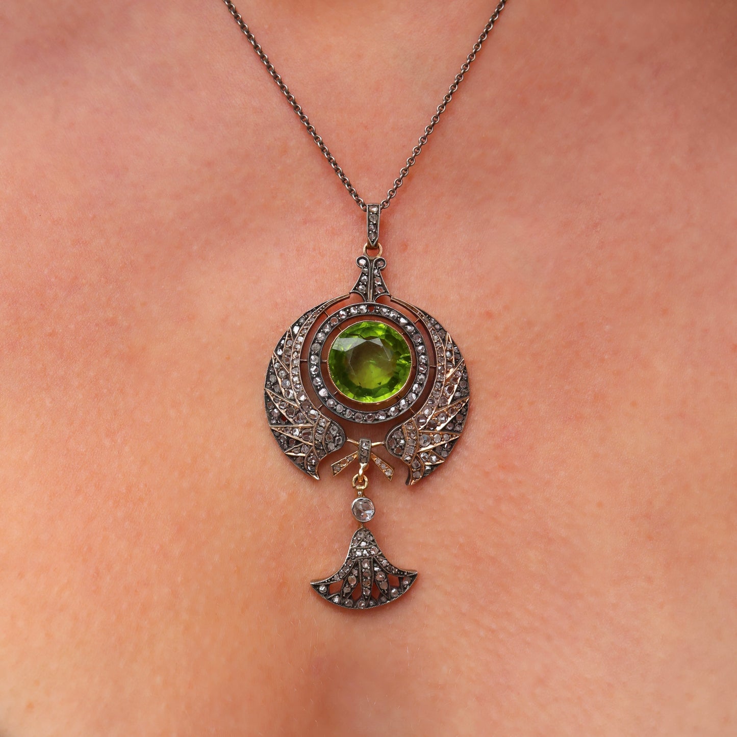 Egyptian revival pendant