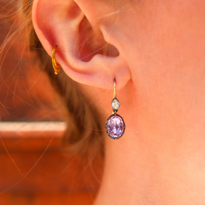 Topaz earrings