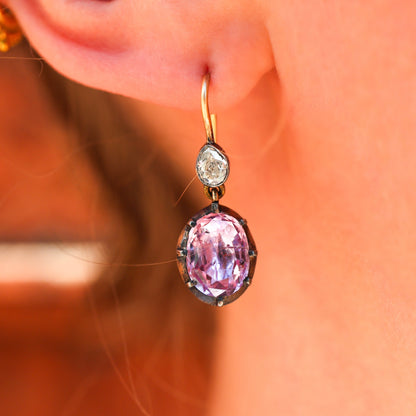 Topaz earrings
