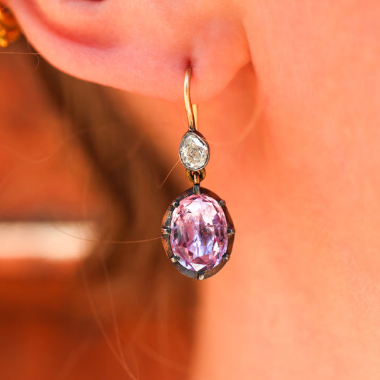 Topaz earrings