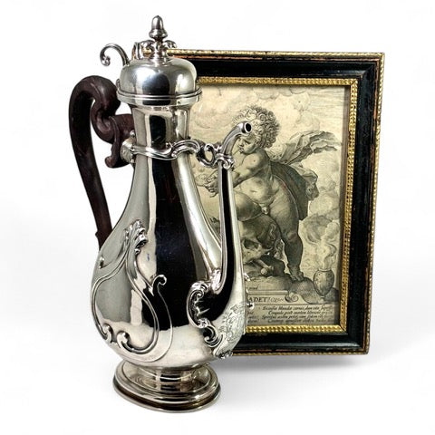 Italian silver coffee pot ca1740