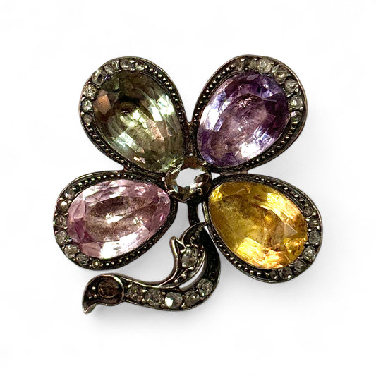 Pink topaz pansy