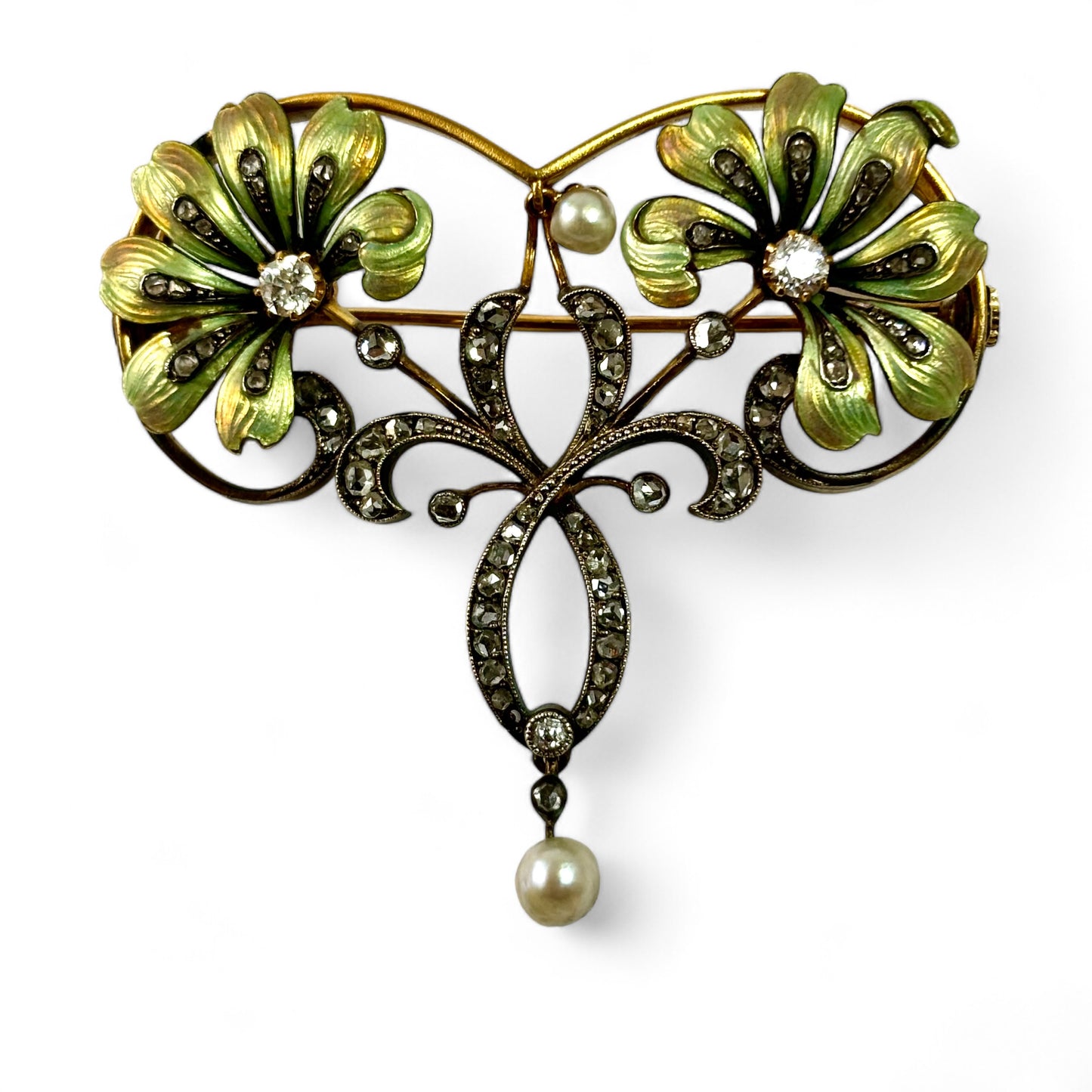 French Art Nouveau brooch