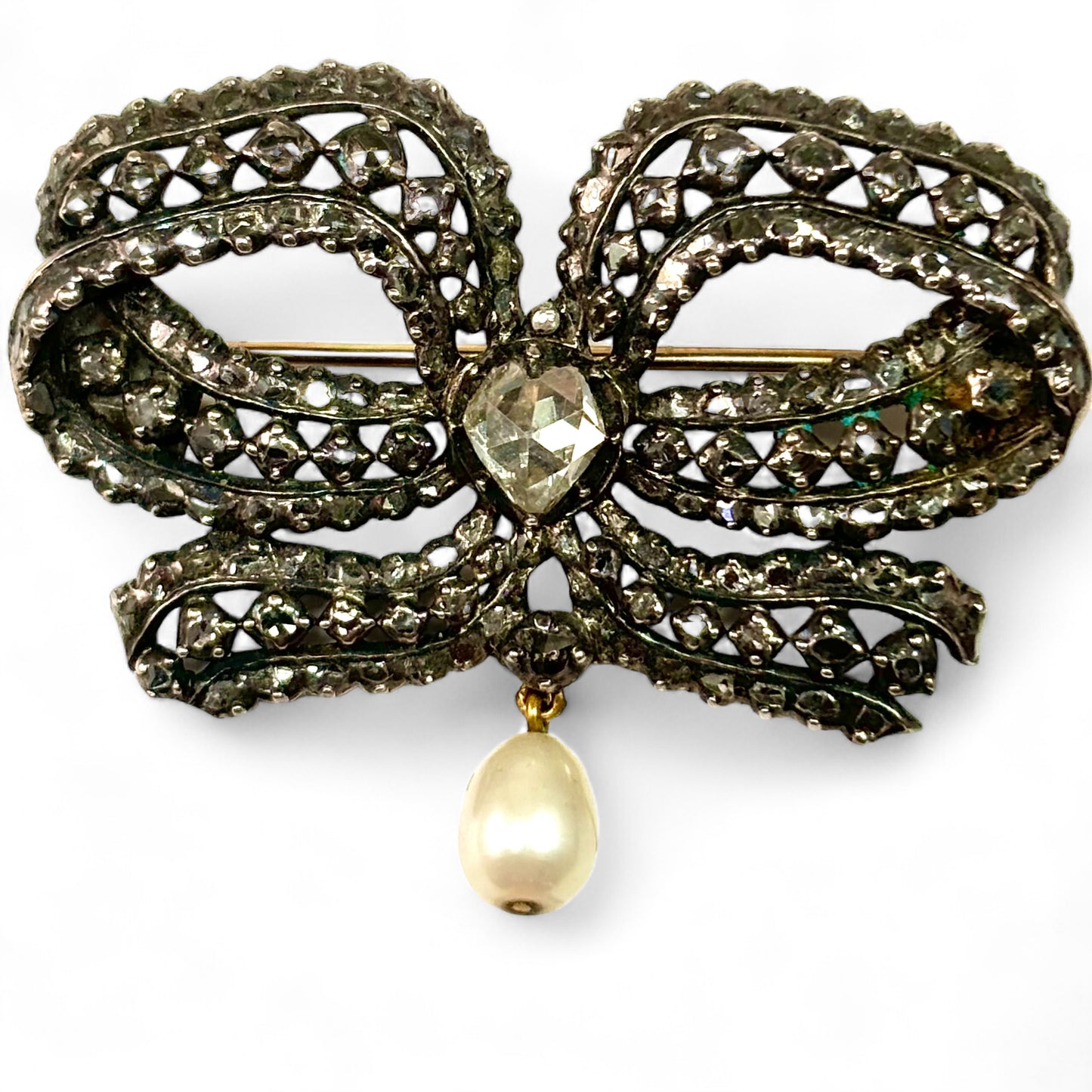 Eighteenth century diamond bow