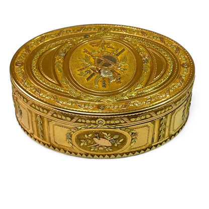 Eighteenth century Paris gold box