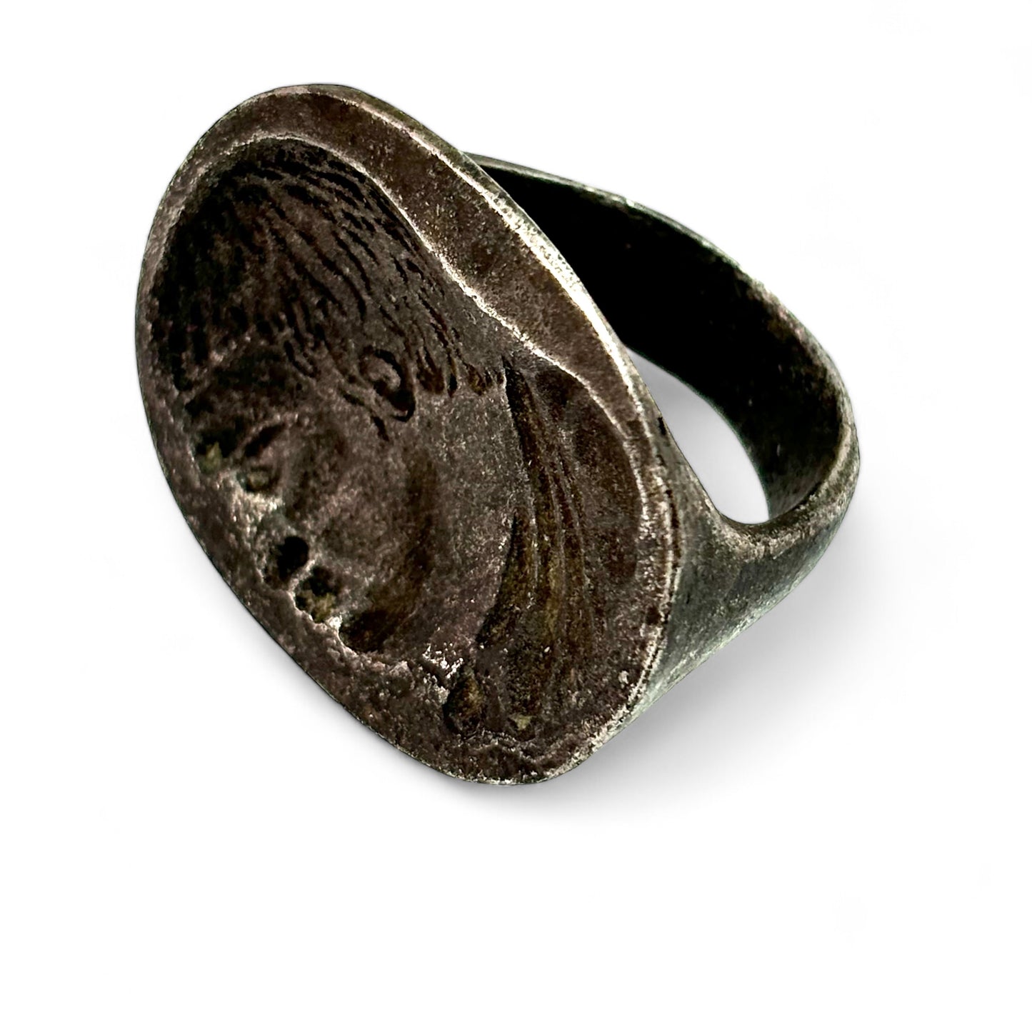 Ptolemaic silver ring