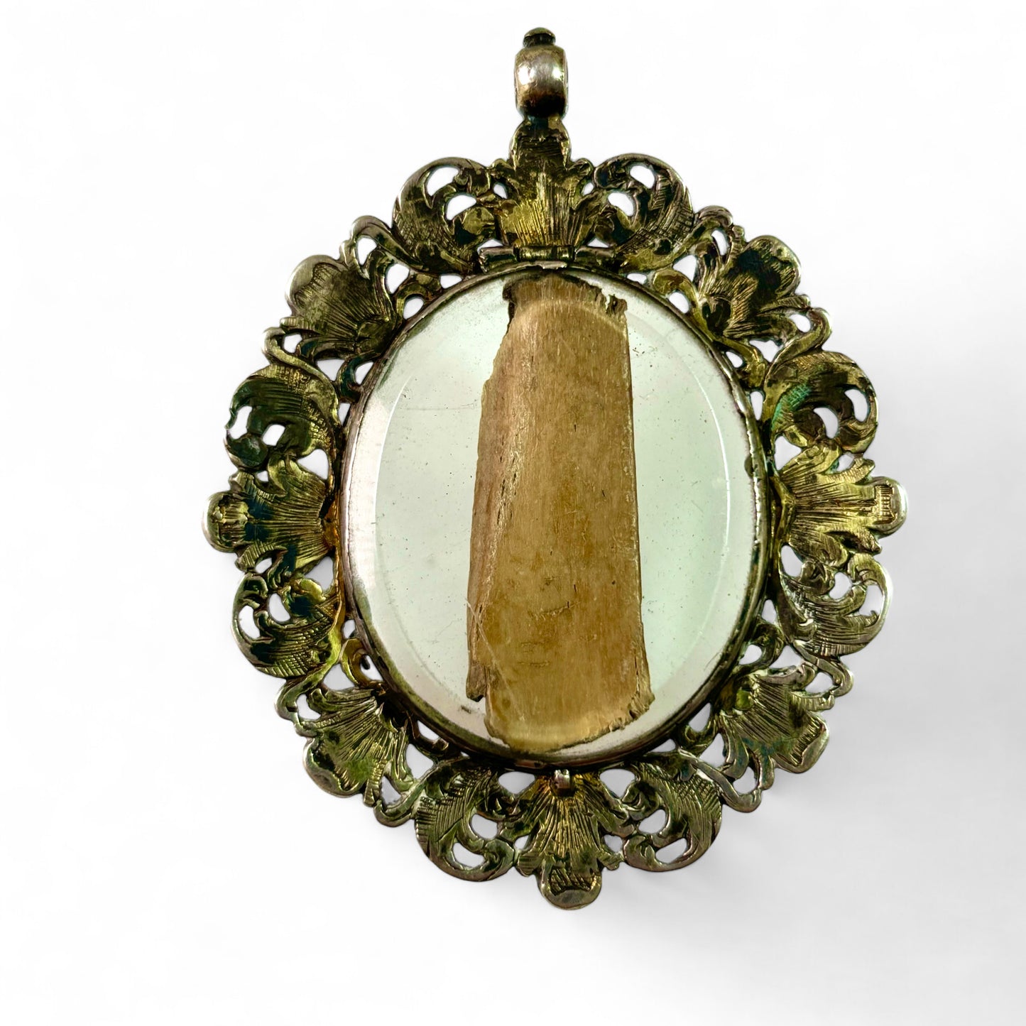 Reliquary with emeralds