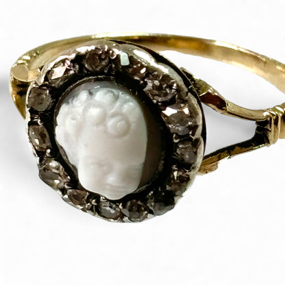 Eros cameo ring