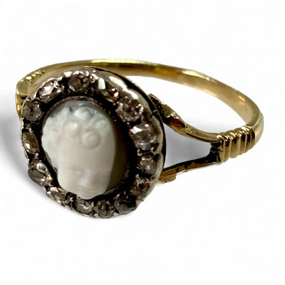 Eros cameo ring