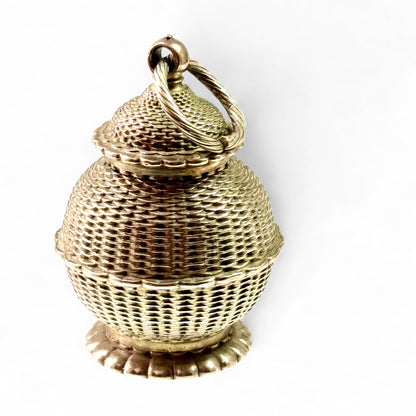 Silver pomander