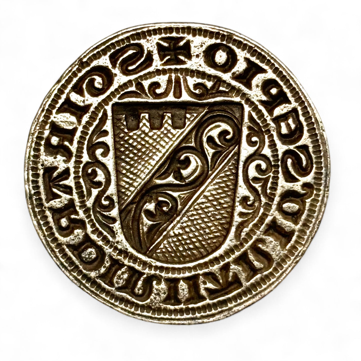 Medieval silver seal