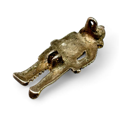 Roman silver gilt cloak pin