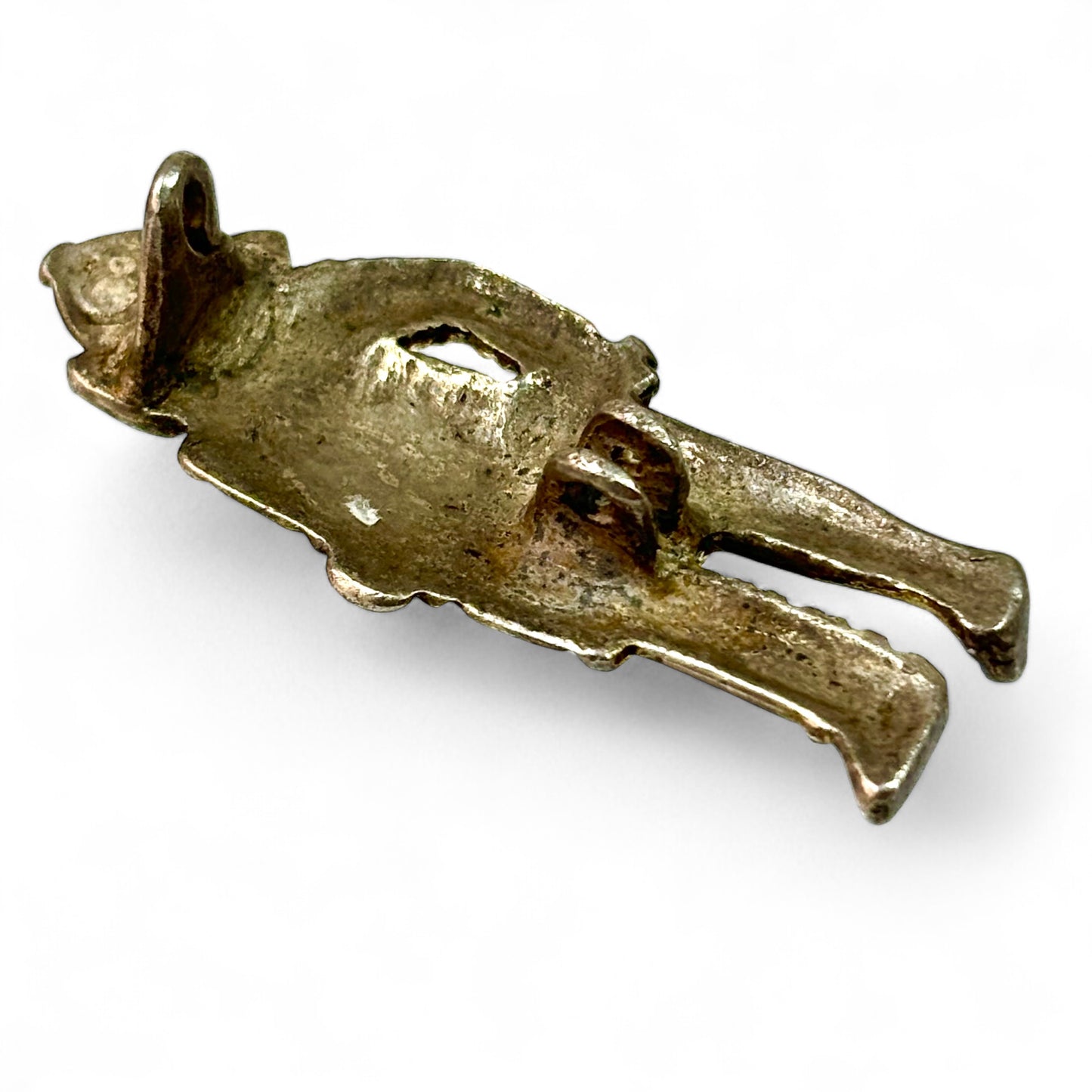 Roman silver gilt cloak pin