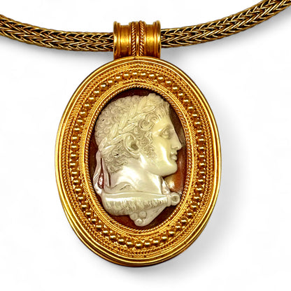 Cameo necklace