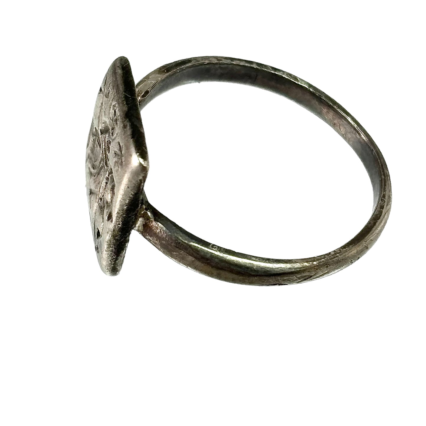 Byzantine silver ring