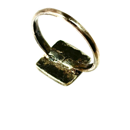 Byzantine silver ring