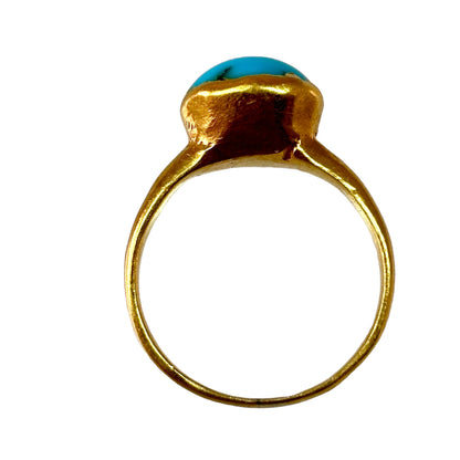 Seventeenth century turquoise ring