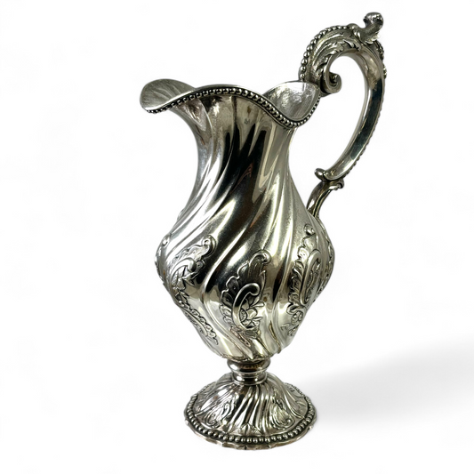 Portuguese silver ewer