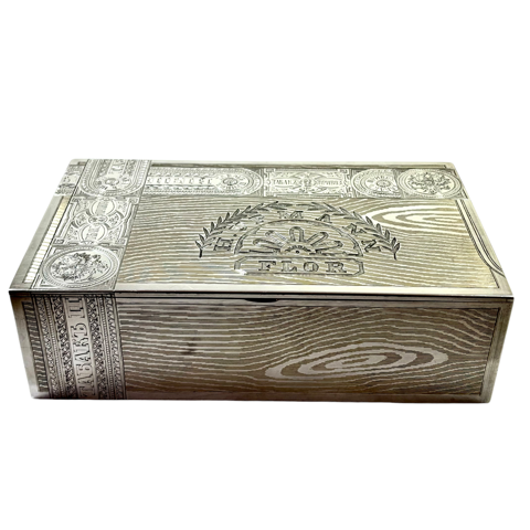 Russian Trompe l'oeil cigar box